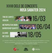 XXXIIè Cicle de Concerts Rosa Sabater