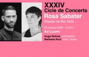 Ad Lucem al XXXIV Cicle de Concerts Rosa Sabater